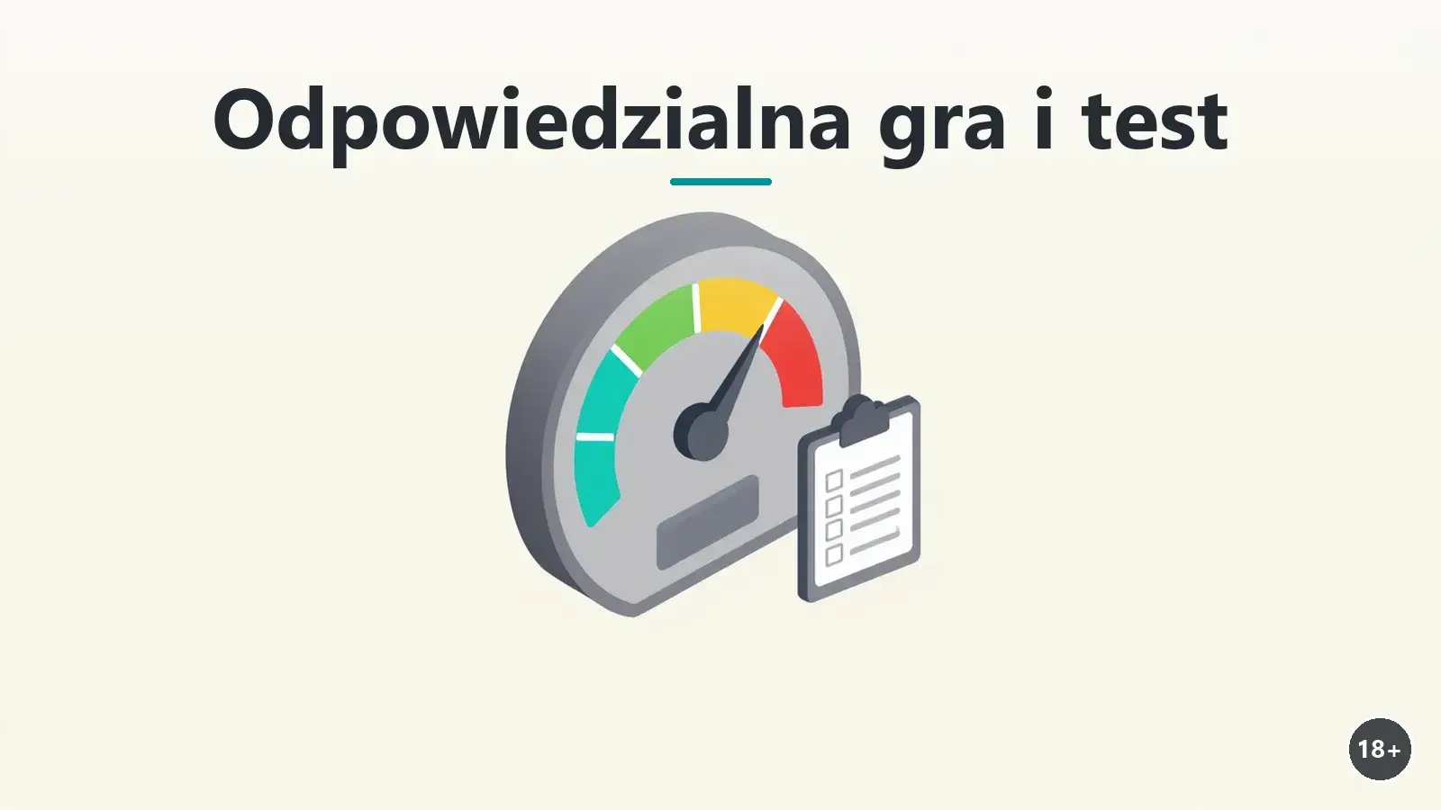 Wskaźnik ryzyka hazardowego z testem samooceny