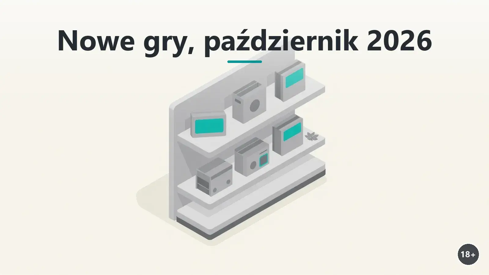 Półka z nowymi grami kasynowymi oznaczonymi jako nowość